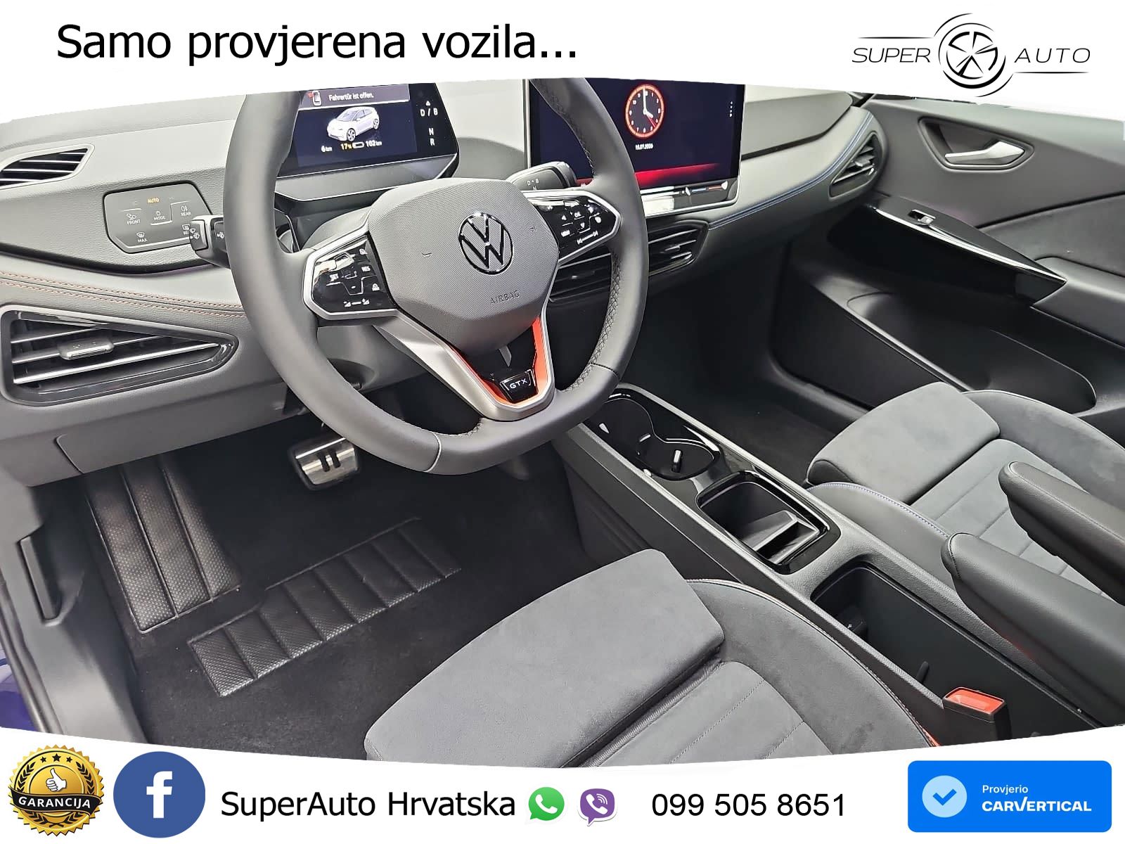 Volkswagen ID.3 GTX Performance 84 kWh (326 KS) LED+GR SJED+ACC