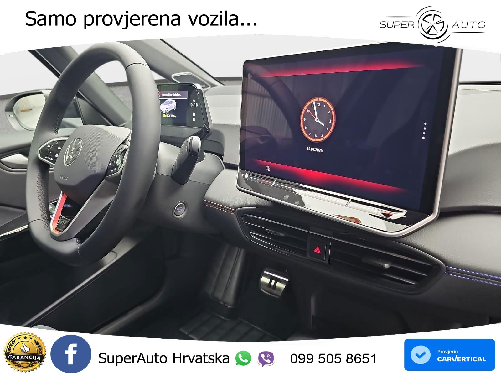 Volkswagen ID.3 GTX Performance 84 kWh (326 KS) LED+GR SJED+ACC