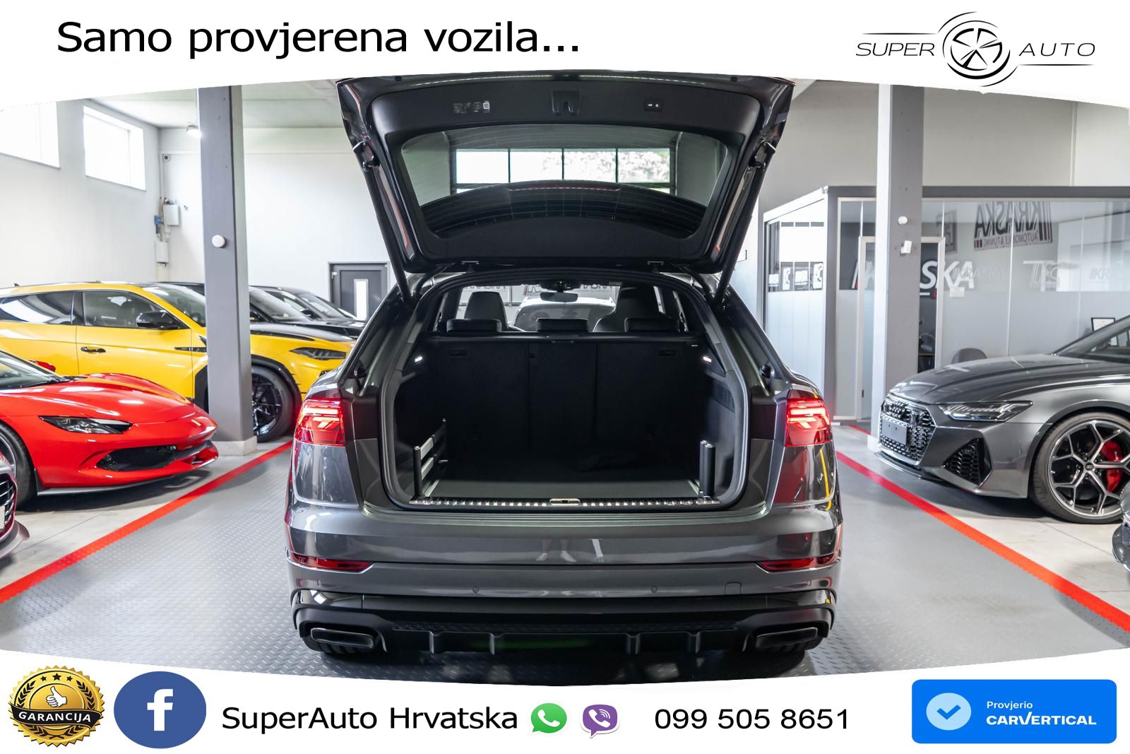 Audi Q8 50 TDI V6 (286 KS) quattro Tiptronic S line LED+GR SJED+ACC