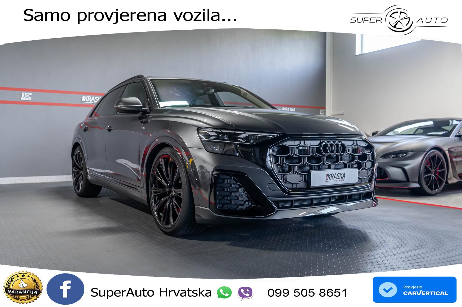 Audi Q8 50 TDI V6 (286 KS) quattro Tiptronic S line LED+GR SJED+ACC
