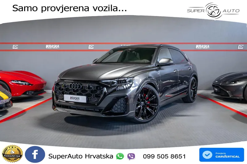 Audi Q8 50 TDI V6 (286 KS) quattro Tiptronic S line LED+GR SJED+ACC