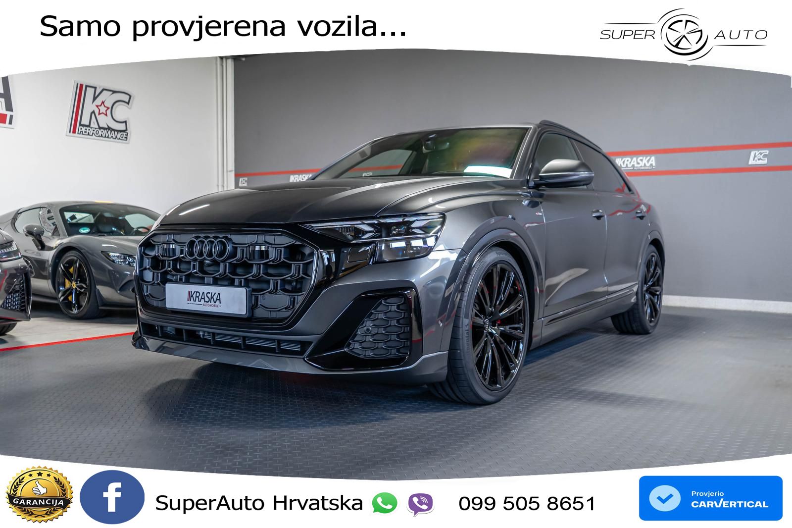 Audi Q8 50 TDI V6 (286 KS) quattro Tiptronic S line LED+GR SJED+ACC