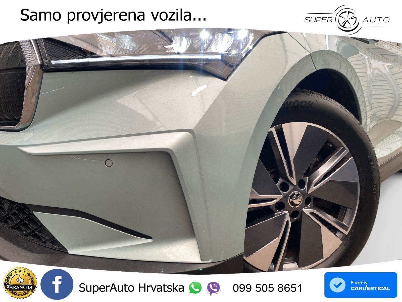 Škoda Enyaq iV 80x 82 kWh (265 KS) AWD LED+GR SJED+ACC