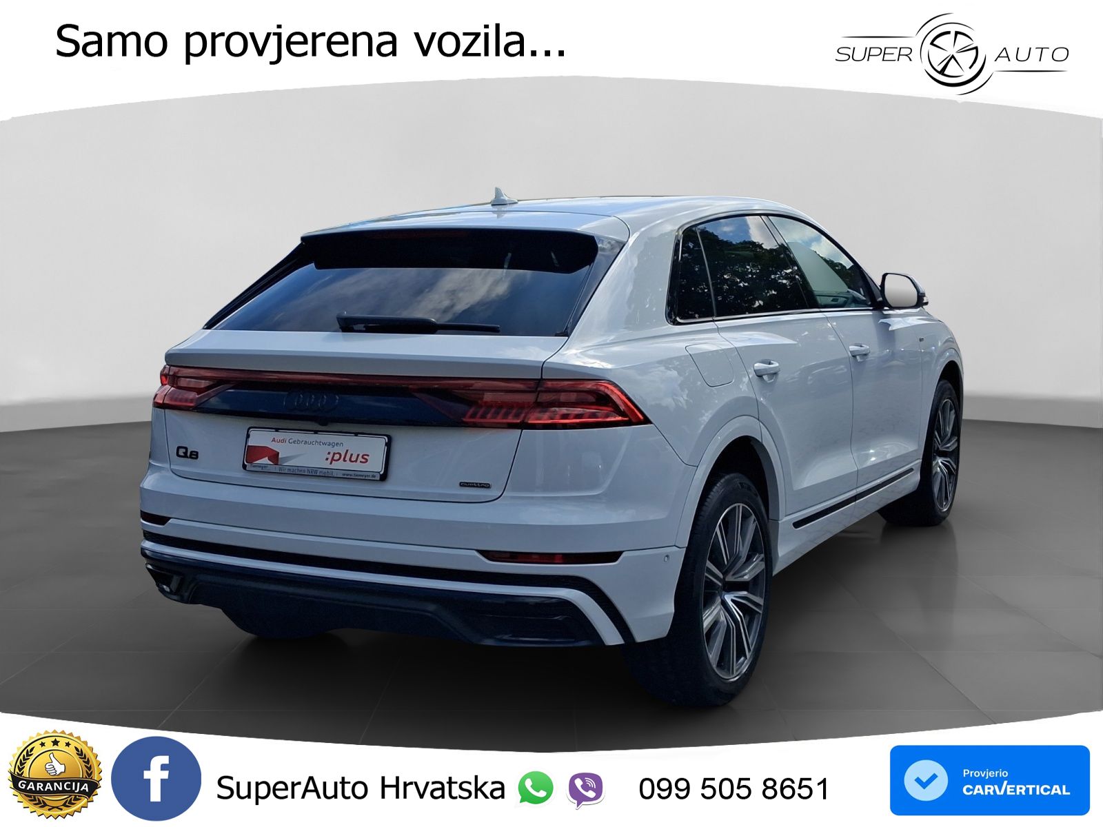 Audi Q8 50 TDI V6 (286 KS) quattro Tiptronic