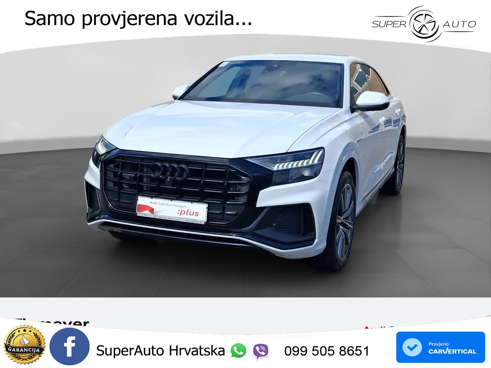 Audi Q8 50 TDI V6 (286 KS) quattro Tiptronic
