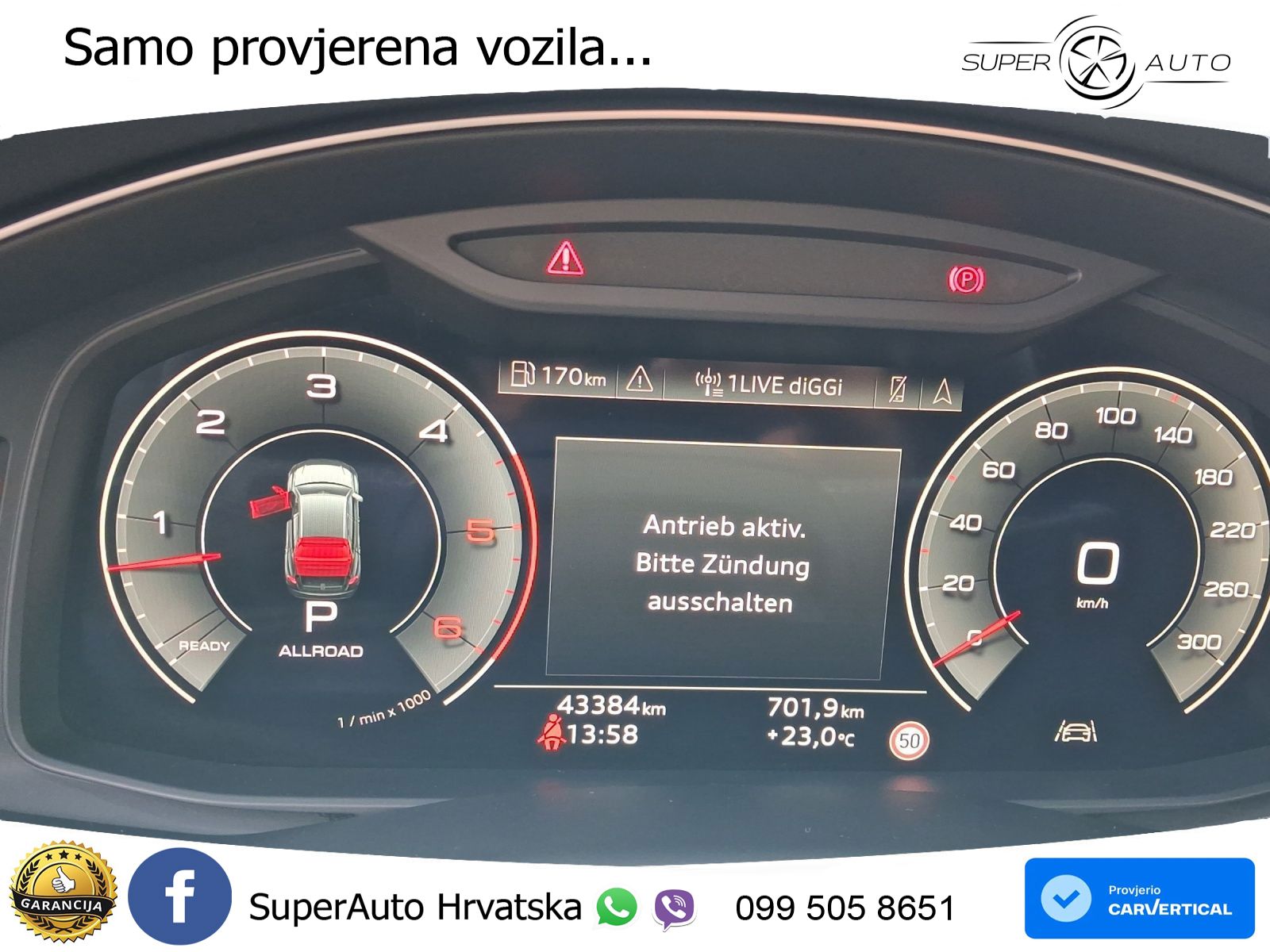 Audi Q8 50 TDI V6 (286 KS) quattro Tiptronic