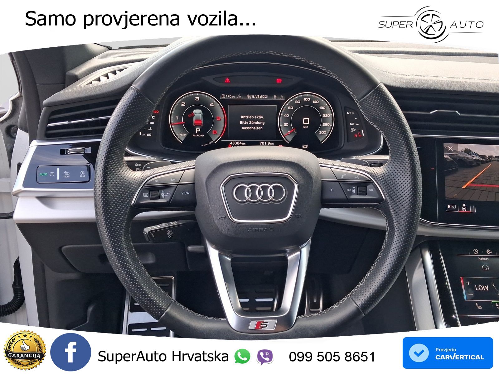 Audi Q8 50 TDI V6 (286 KS) quattro Tiptronic