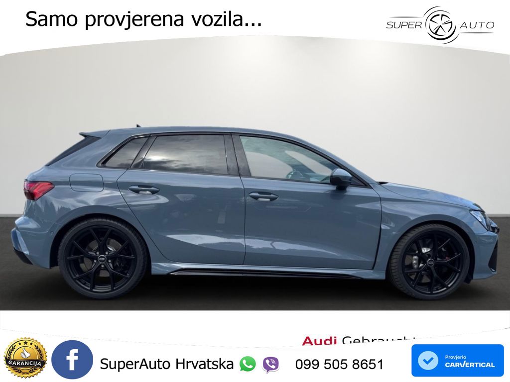 Audi RS3 Sedan 2.5 TFSI (400 KS) quattro S tronic LED+GR SJED+ACC