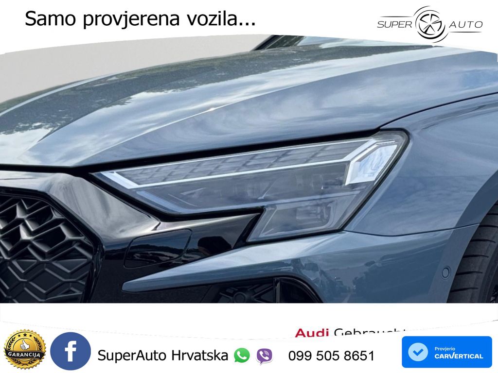 Audi RS3 Sedan 2.5 TFSI (400 KS) quattro S tronic LED+GR SJED+ACC