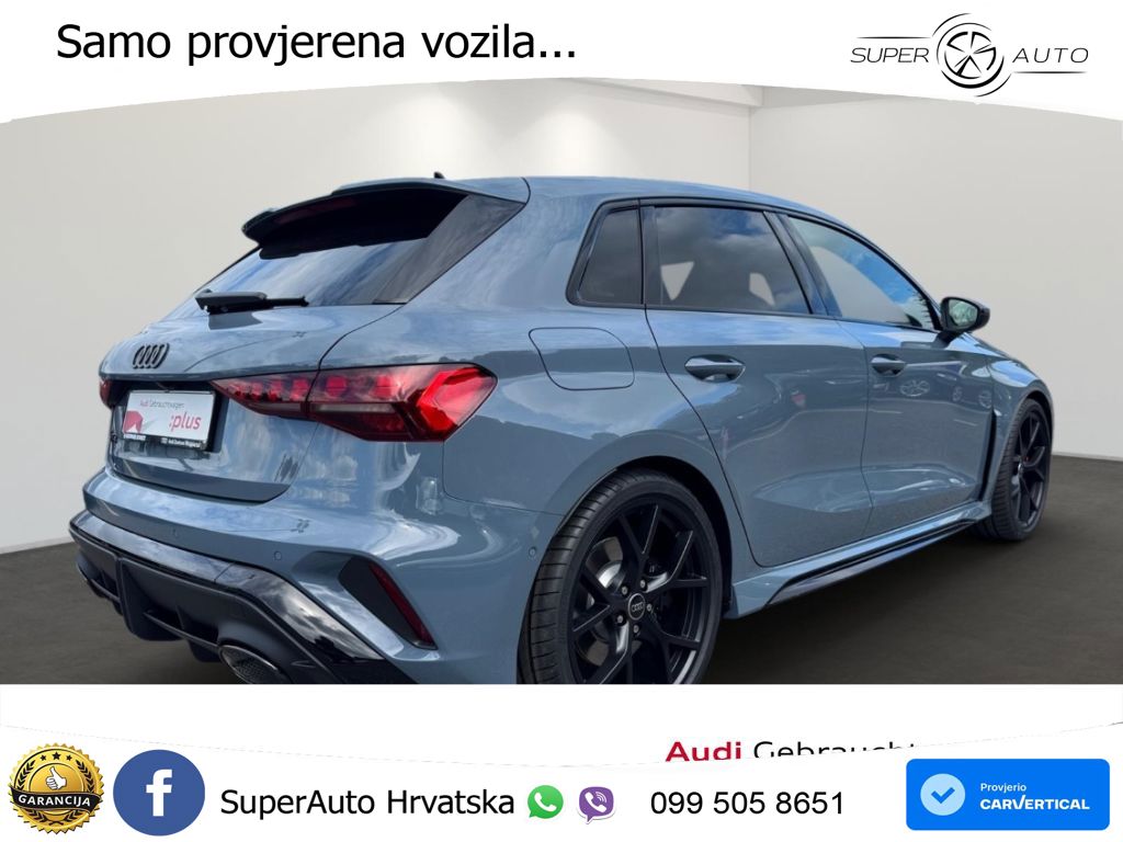 Audi RS3 Sedan 2.5 TFSI (400 KS) quattro S tronic LED+GR SJED+ACC