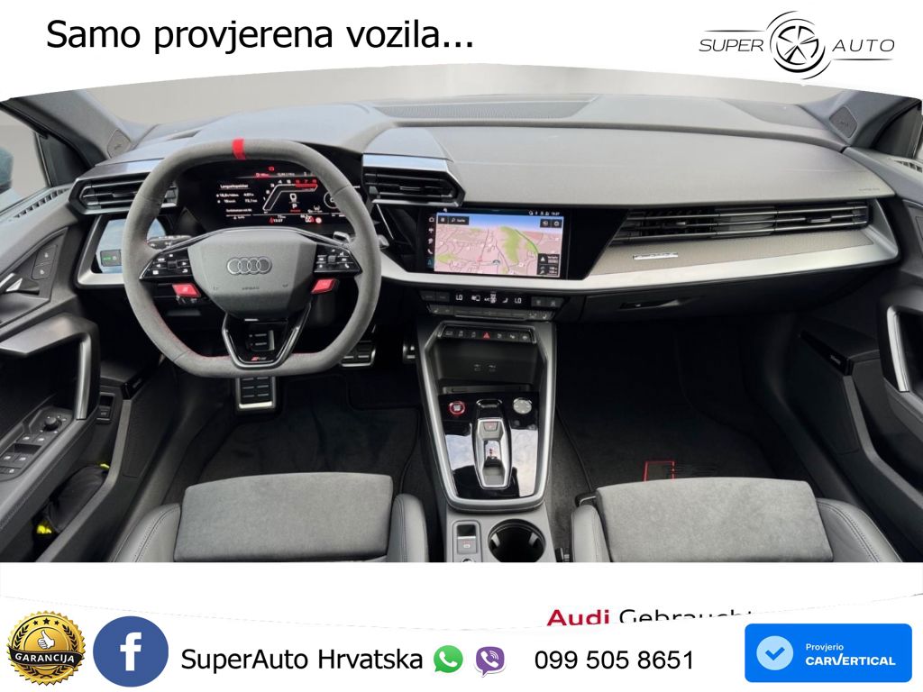 Audi RS3 Sedan 2.5 TFSI (400 KS) quattro S tronic LED+GR SJED+ACC