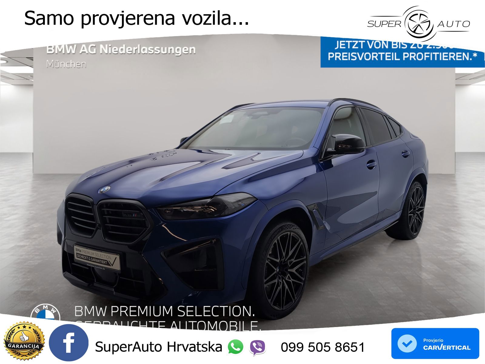 BMW X6 M Competition 4.4 V8 (625 KS) xDrive Steptronic