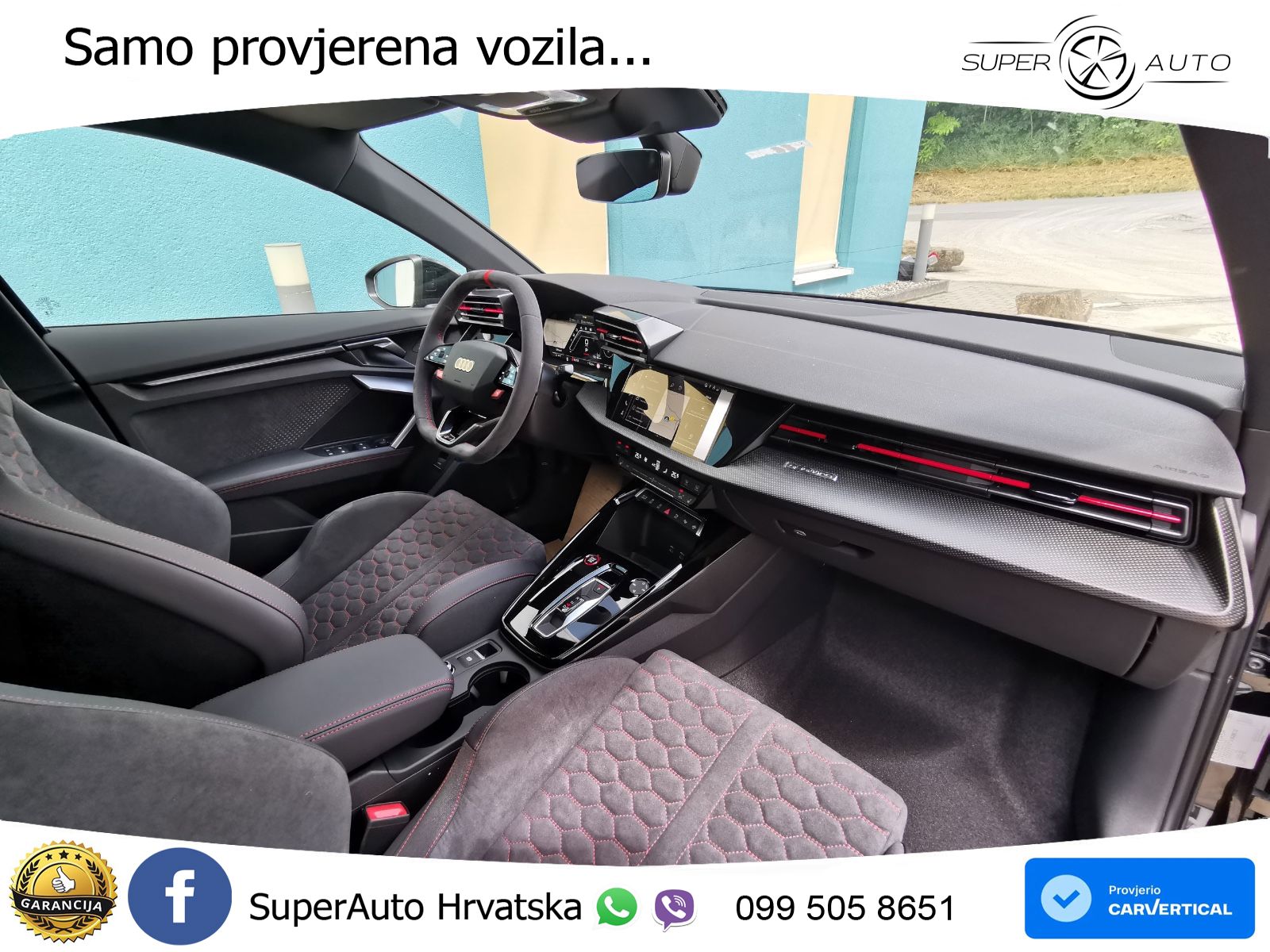 Audi RS3 Sedan 2.5 TFSI (400 KS) quattro S tronic LED+ACC