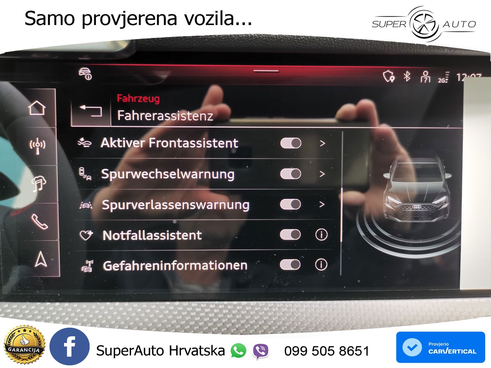 Audi RS3 Sedan 2.5 TFSI (400 KS) quattro S tronic LED+ACC