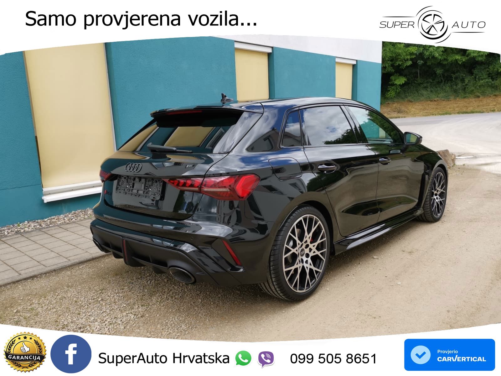 Audi RS3 Sedan 2.5 TFSI (400 KS) quattro S tronic LED+ACC