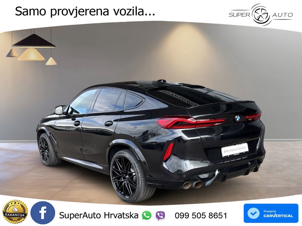 BMW X6 M Competition 4.4 V8 (625 KS) xDrive Steptronic LED+GR SJED+ACC
