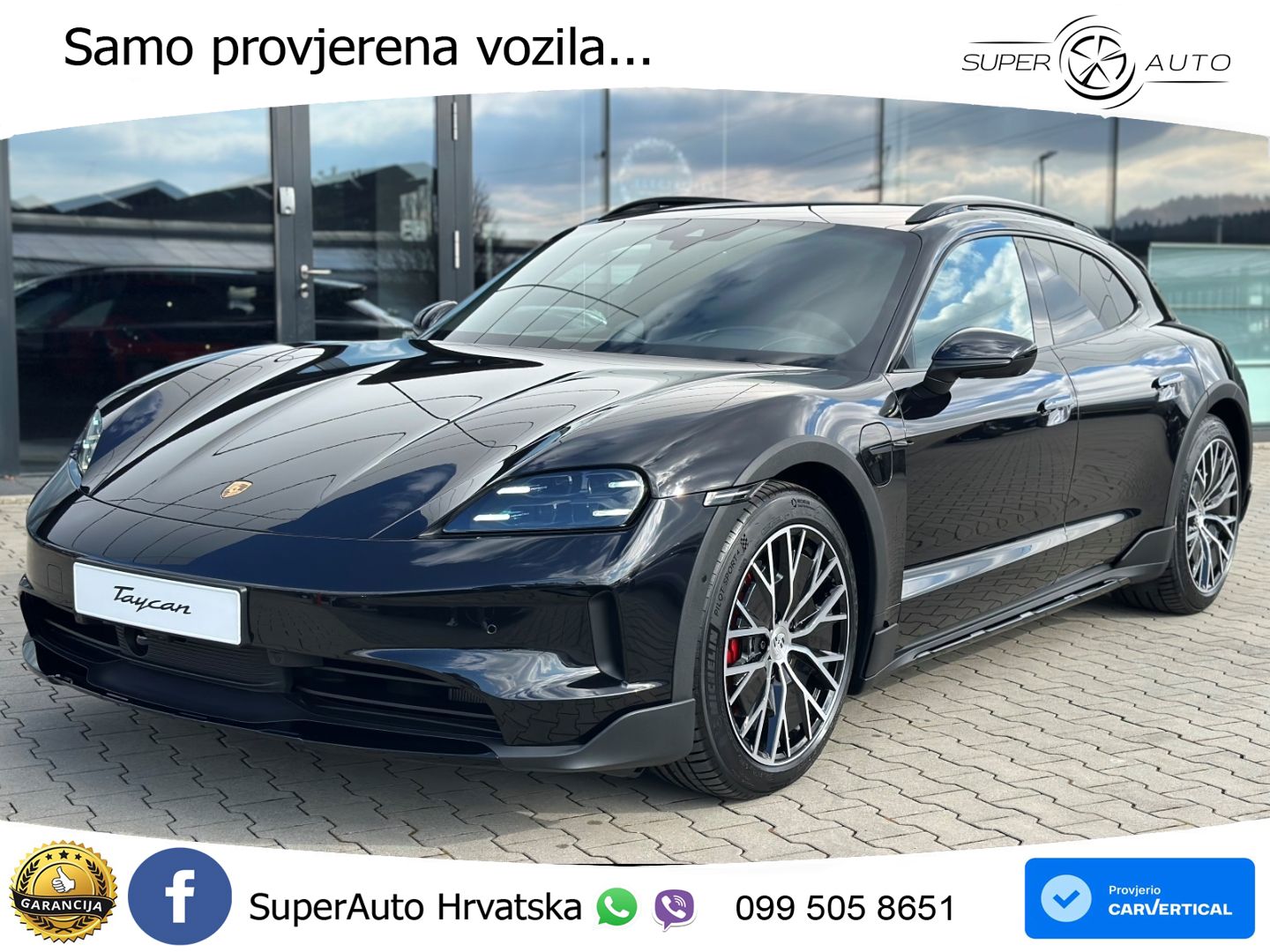 Porsche Taycan Cross Turismo 4S 105 kWh (598 KS)