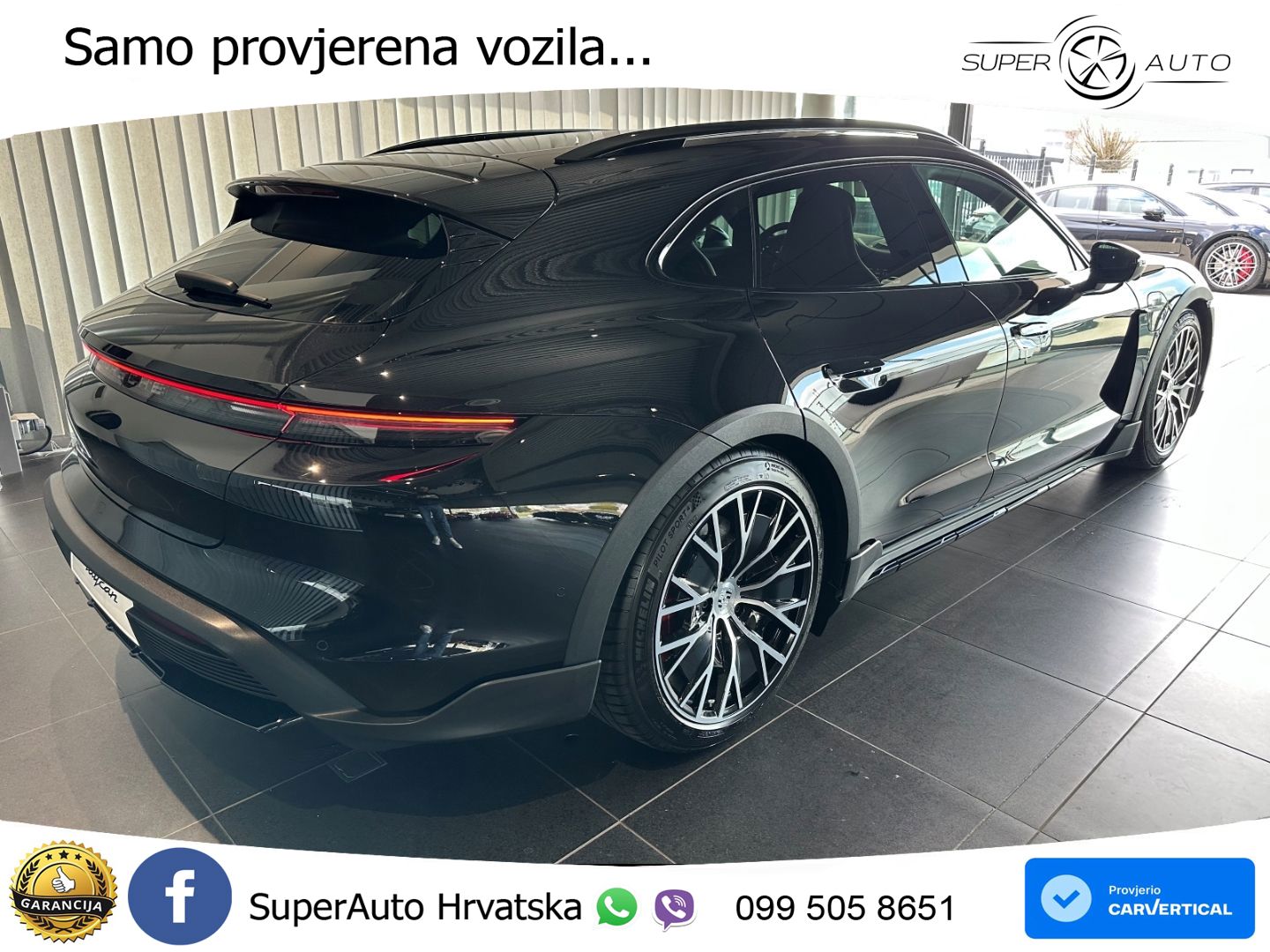 Porsche Taycan Cross Turismo 4S 105 kWh (598 KS)