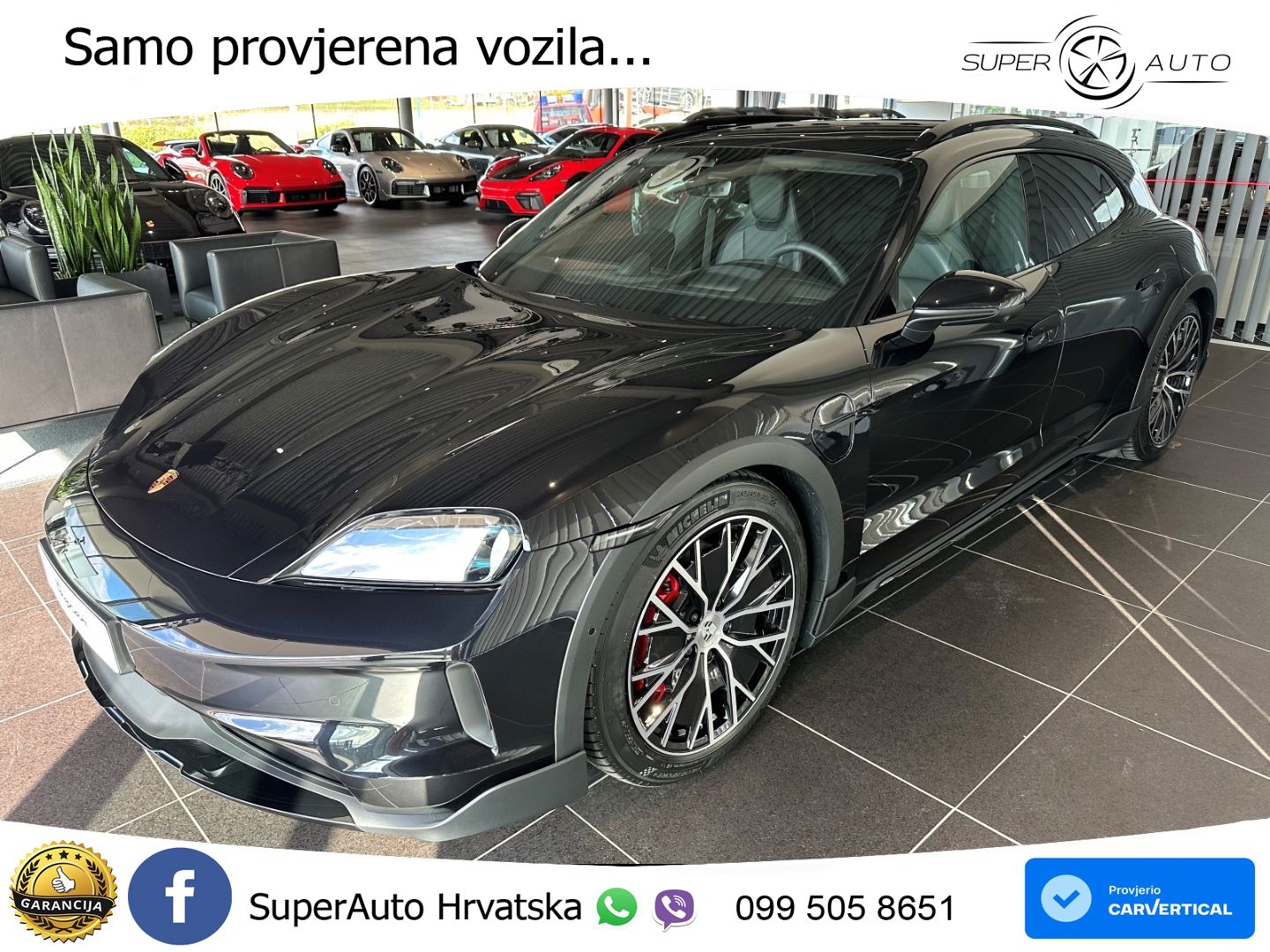 Porsche Taycan Cross Turismo 4S 105 kWh (598 KS)