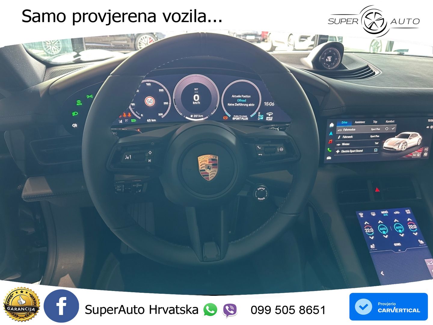 Porsche Taycan Cross Turismo 4S 105 kWh (598 KS)