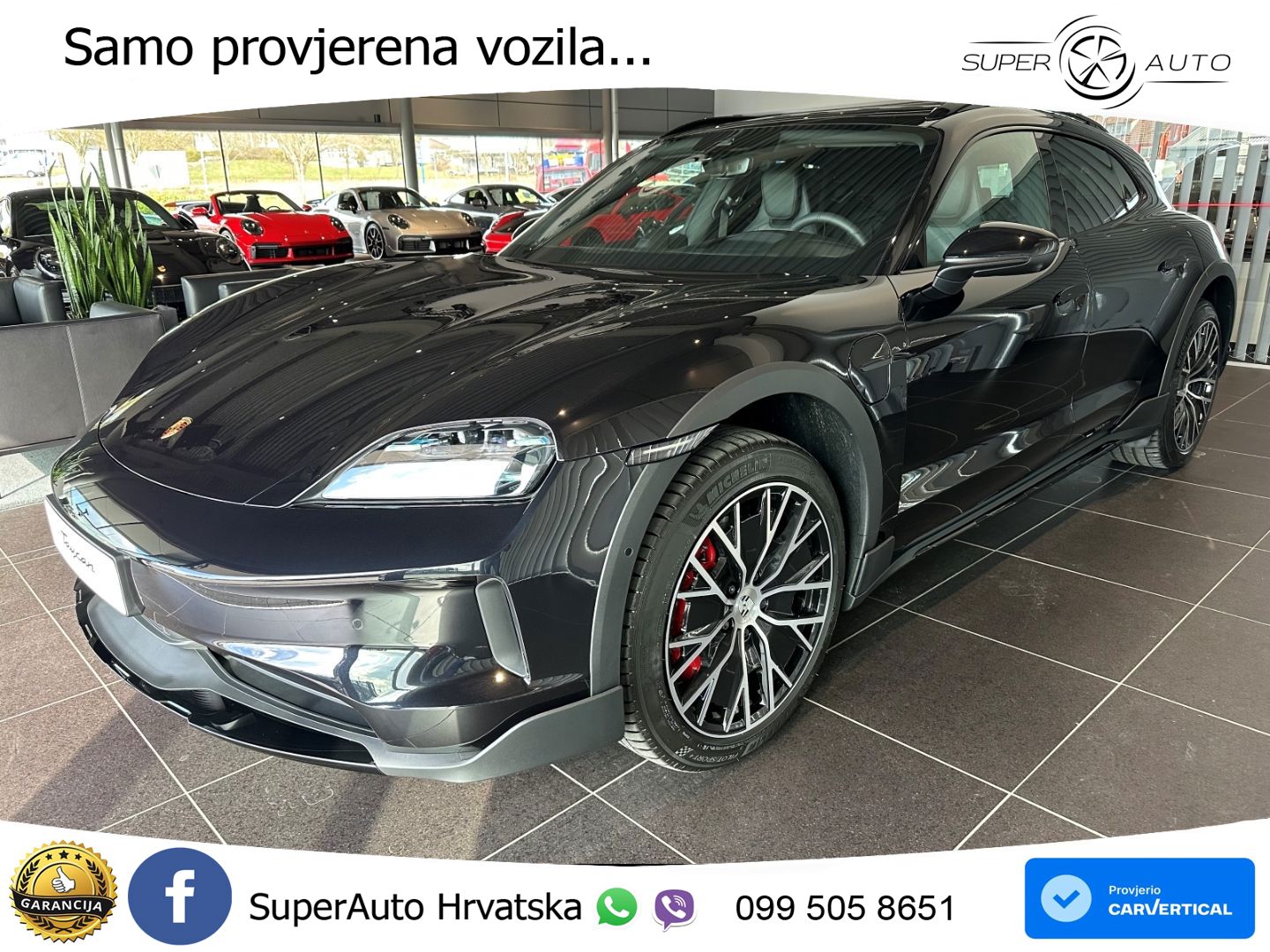 Porsche Taycan Cross Turismo 4S 105 kWh (598 KS)