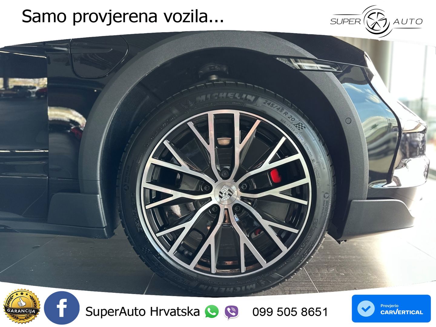 Porsche Taycan Cross Turismo 4S 105 kWh (598 KS)