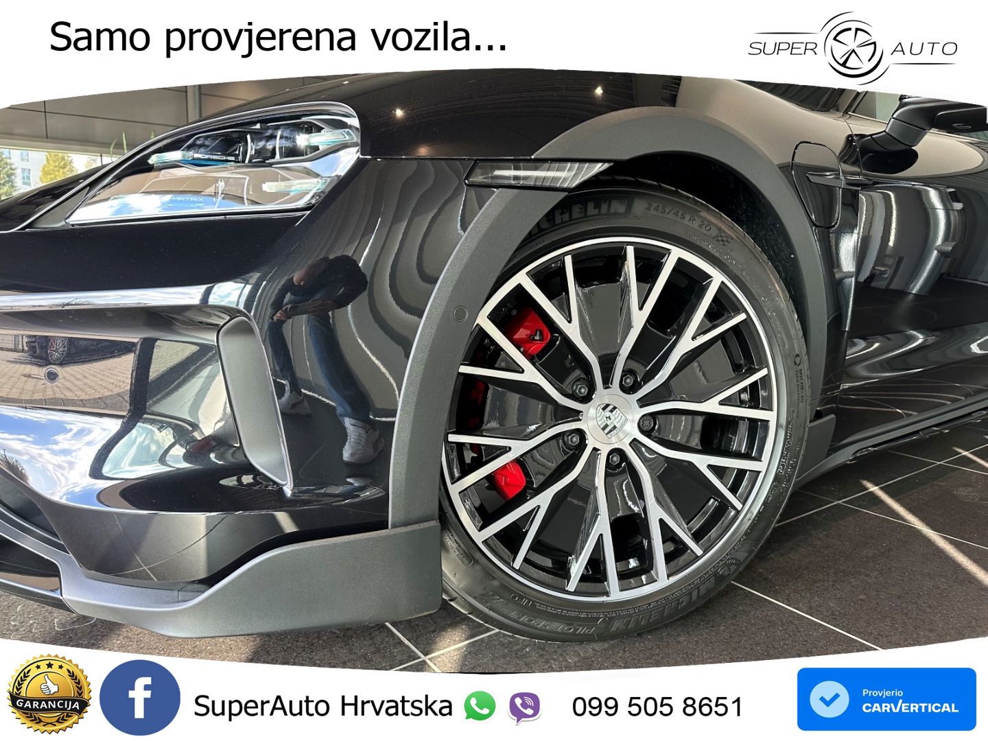 Porsche Taycan Cross Turismo 4S 105 kWh (598 KS)