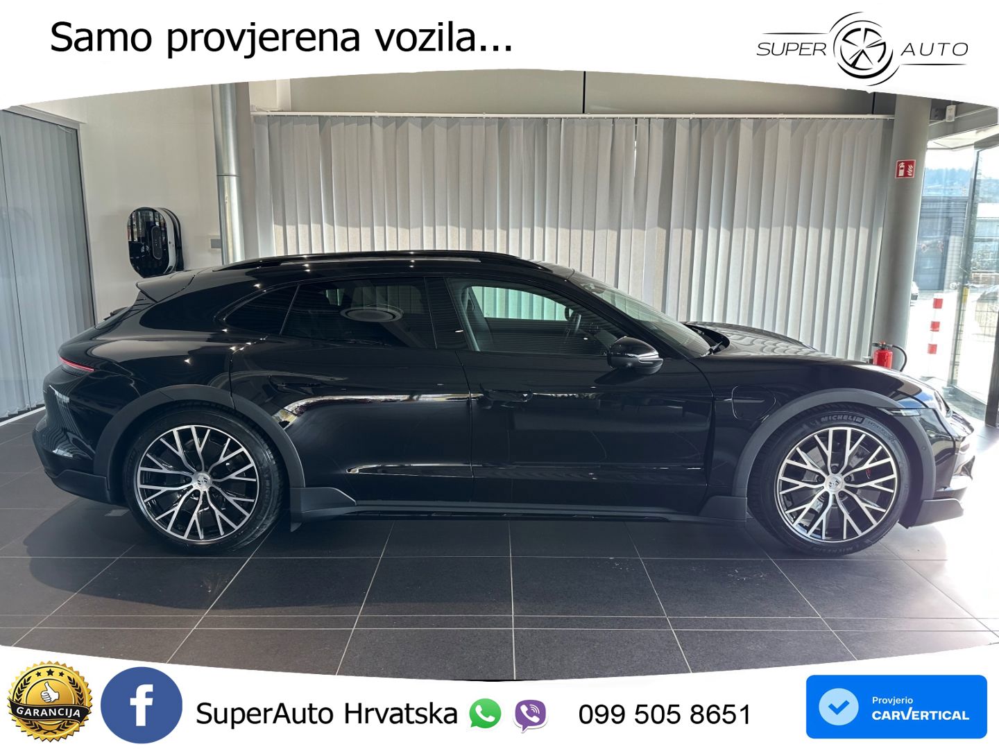 Porsche Taycan Cross Turismo 4S 105 kWh (598 KS)