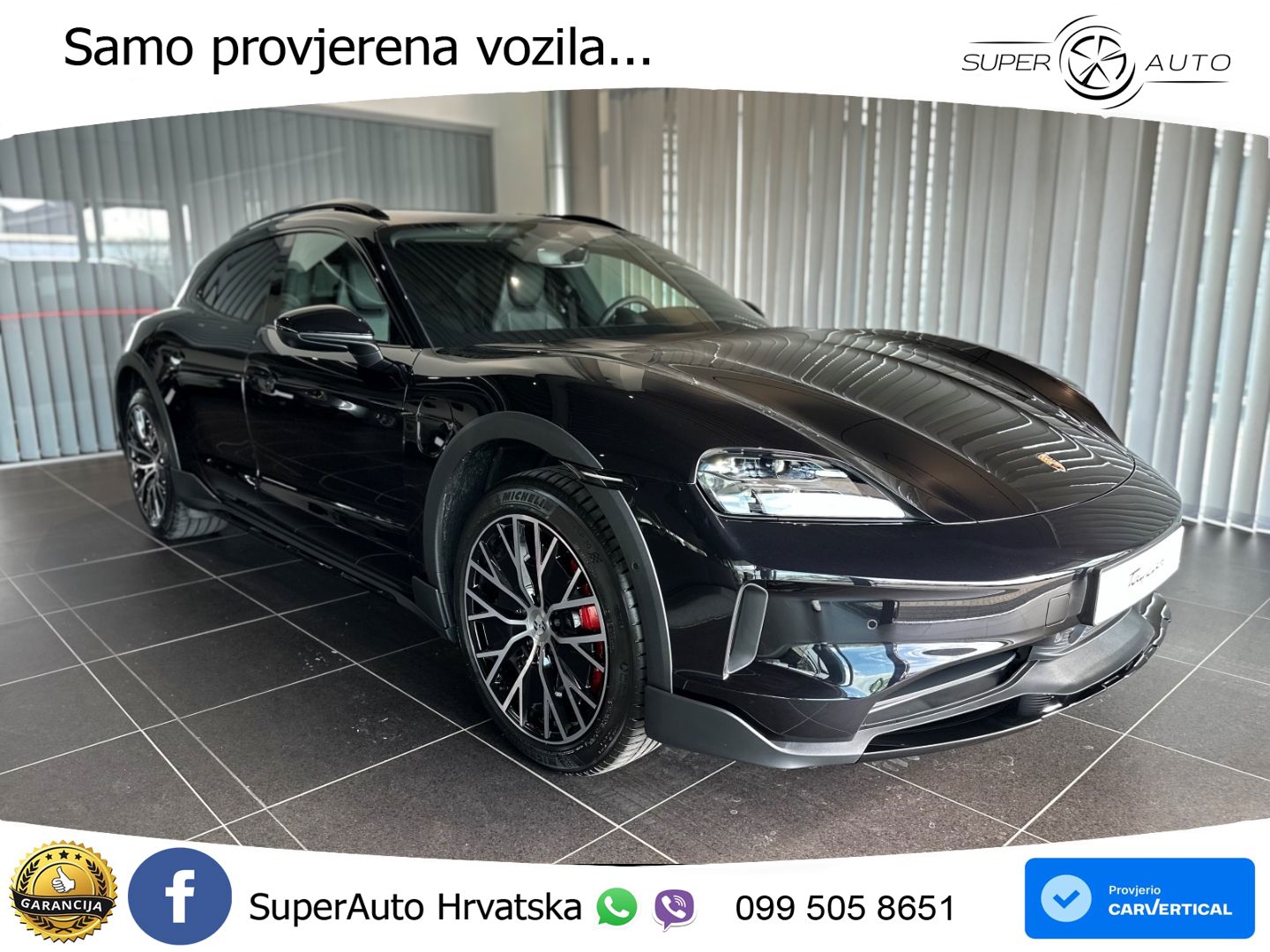 Porsche Taycan Cross Turismo 4S 105 kWh (598 KS)