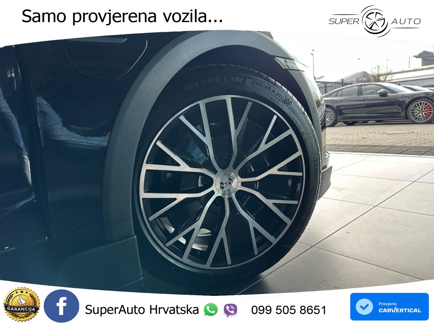 Porsche Taycan Cross Turismo 4S 105 kWh (598 KS)