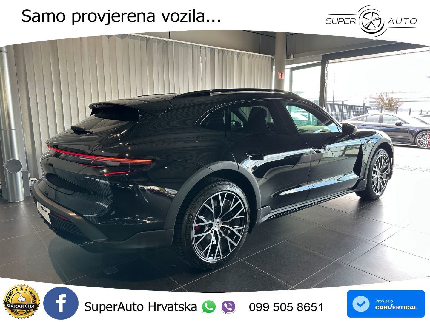 Porsche Taycan Cross Turismo 4S 105 kWh (598 KS)