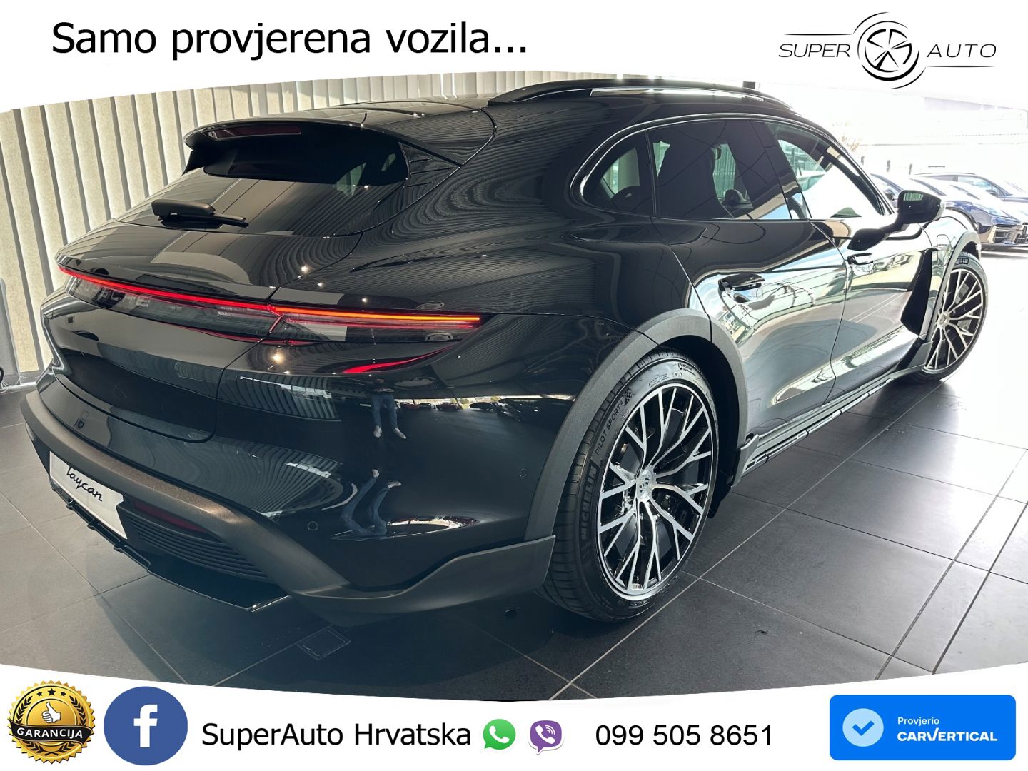 Porsche Taycan Cross Turismo 4S 105 kWh (598 KS)