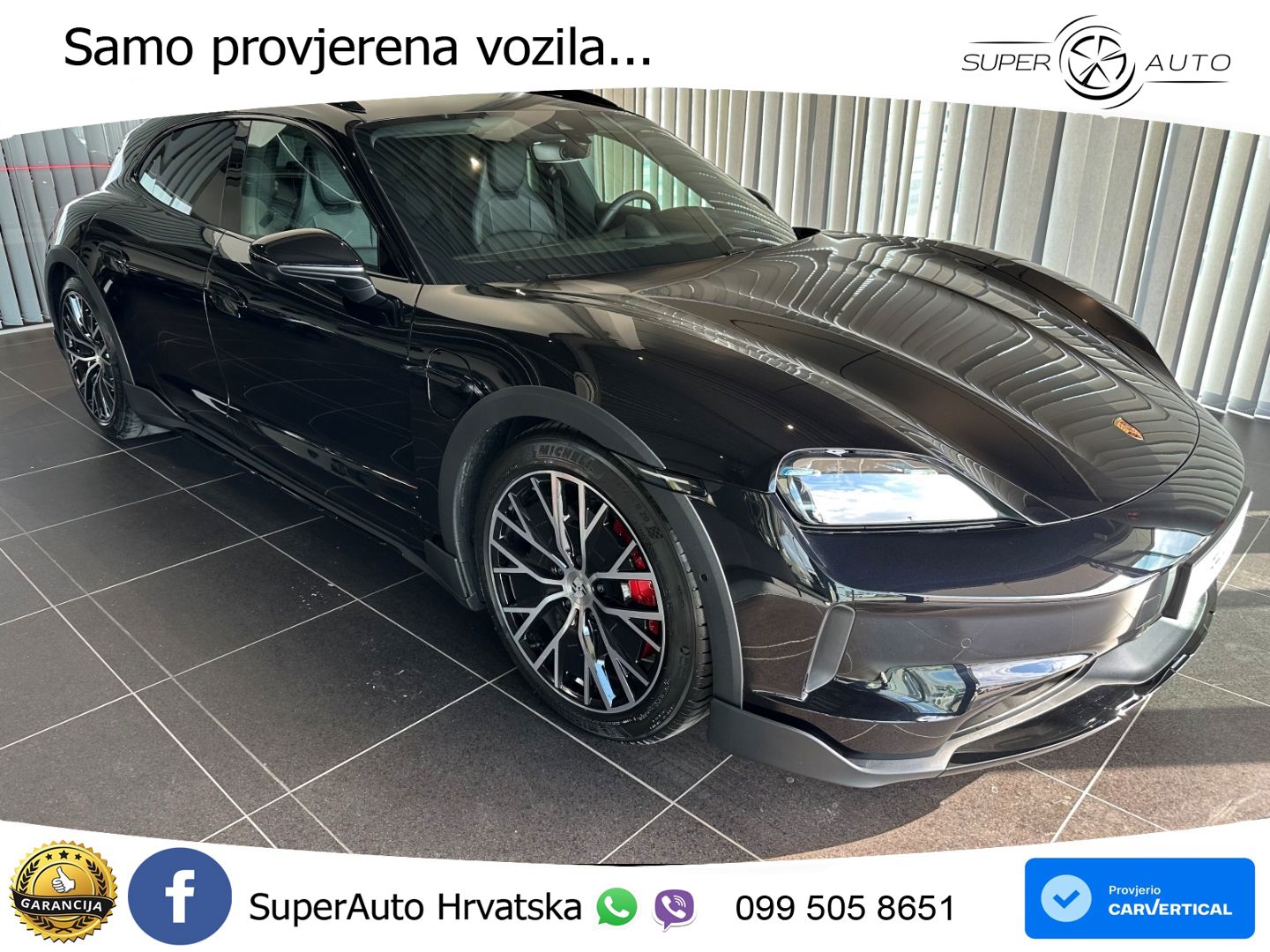 Porsche Taycan Cross Turismo 4S 105 kWh (598 KS)