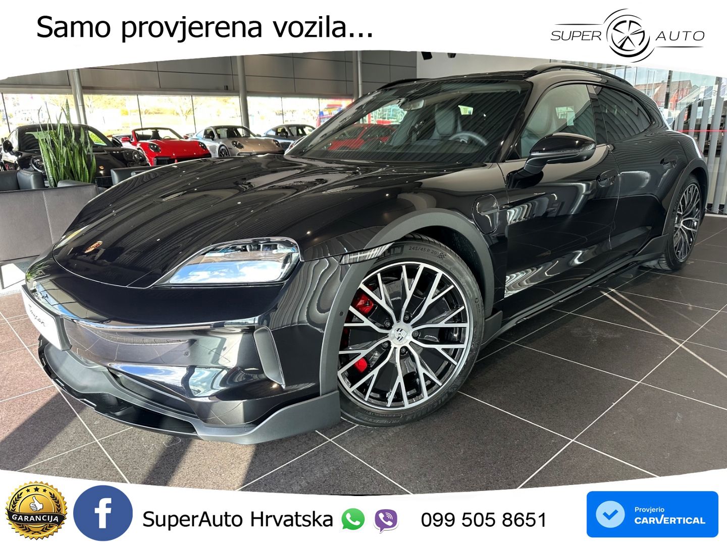 Porsche Taycan Cross Turismo 4S 105 kWh (598 KS)