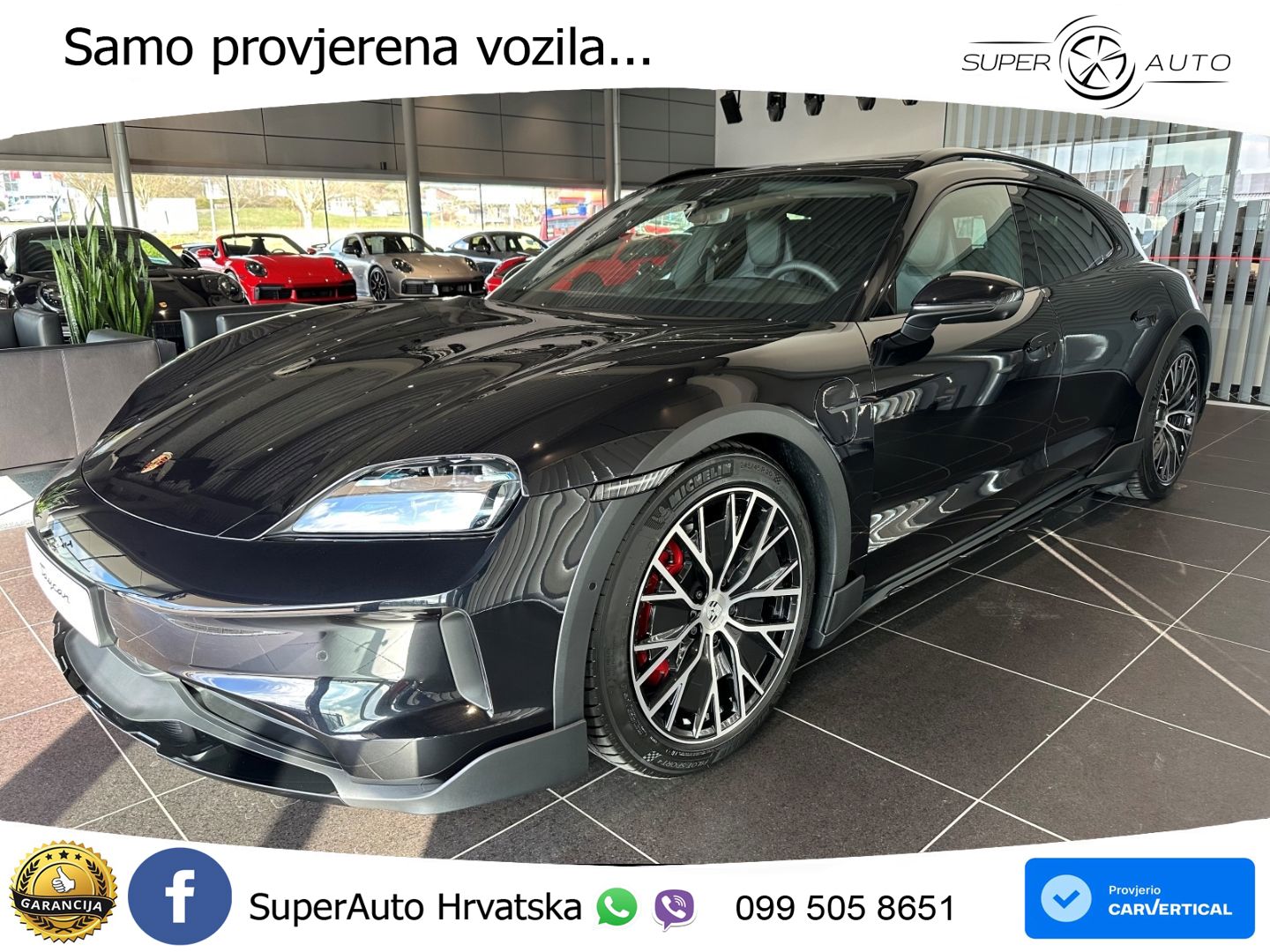 Porsche Taycan Cross Turismo 4S 105 kWh (598 KS)
