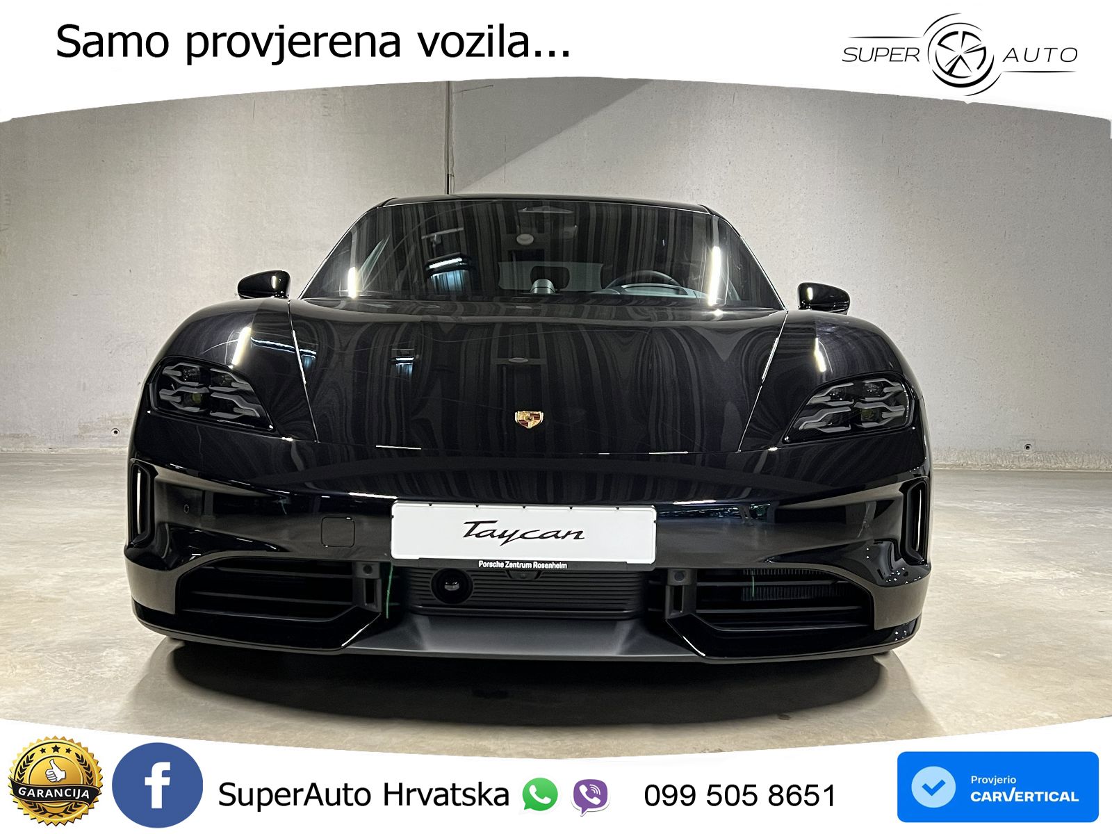 Porsche Taycan Sport Turismo 4S 105 kWh (598 KS)