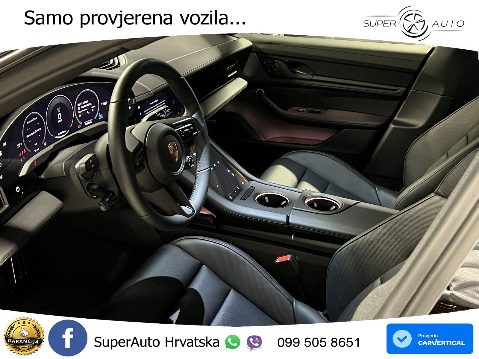 Porsche Taycan Sport Turismo 4S 105 kWh (598 KS)