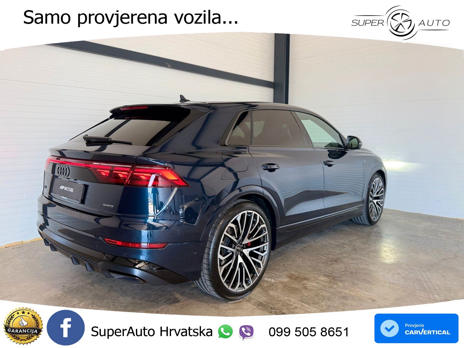 Audi Q8 60 TFSIe V6 (490 KS) quattro Tiptronic 489 KS LED+GR SJED+ACC