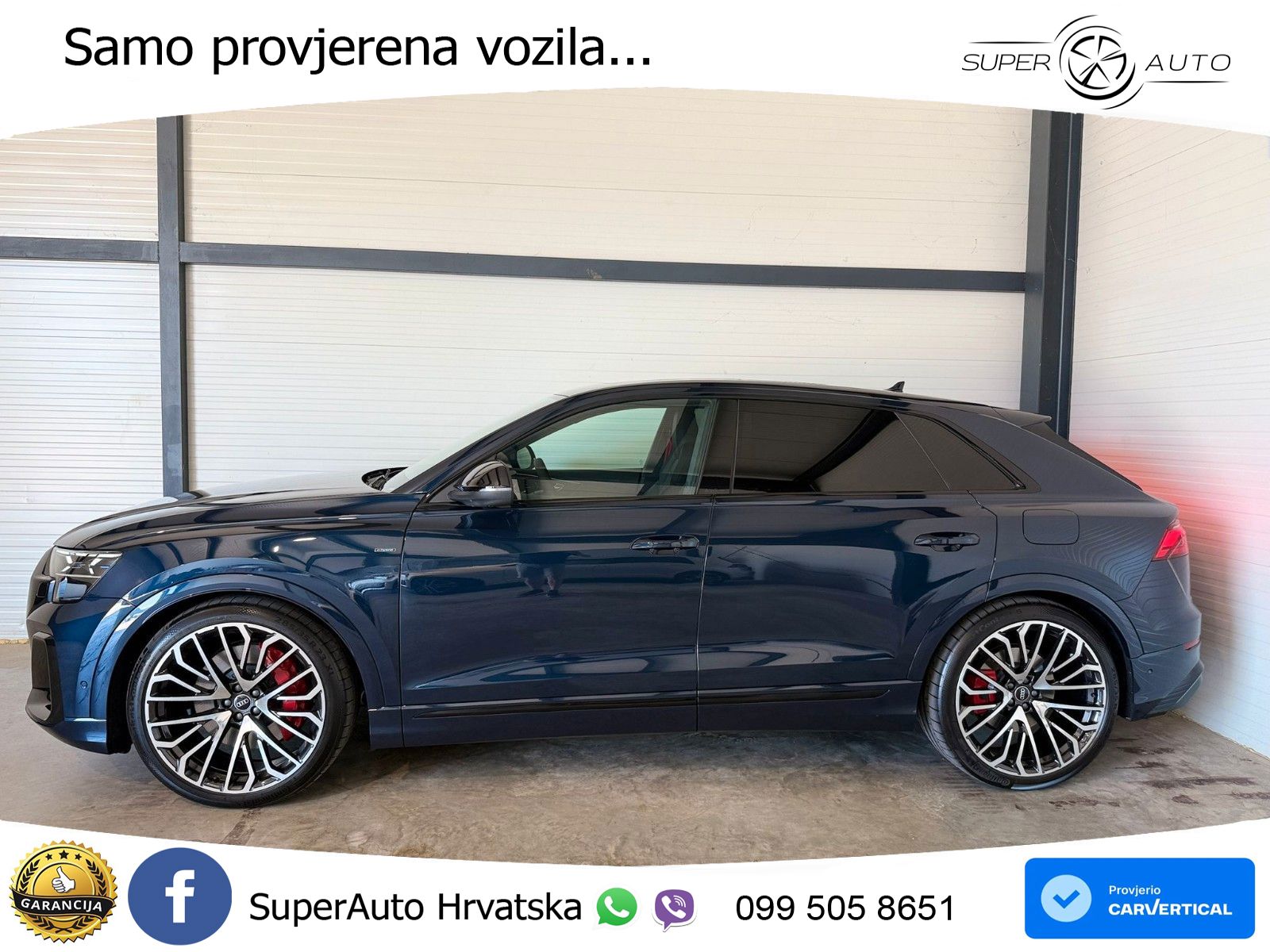 Audi Q8 60 TFSIe V6 (490 KS) quattro Tiptronic 489 KS LED+GR SJED+ACC