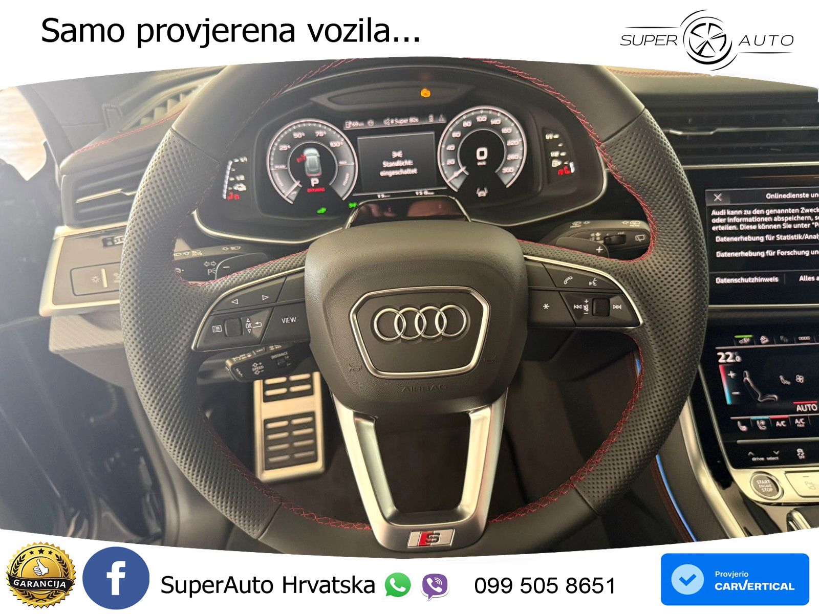 Audi Q8 60 TFSIe V6 (490 KS) quattro Tiptronic 489 KS LED+GR SJED+ACC