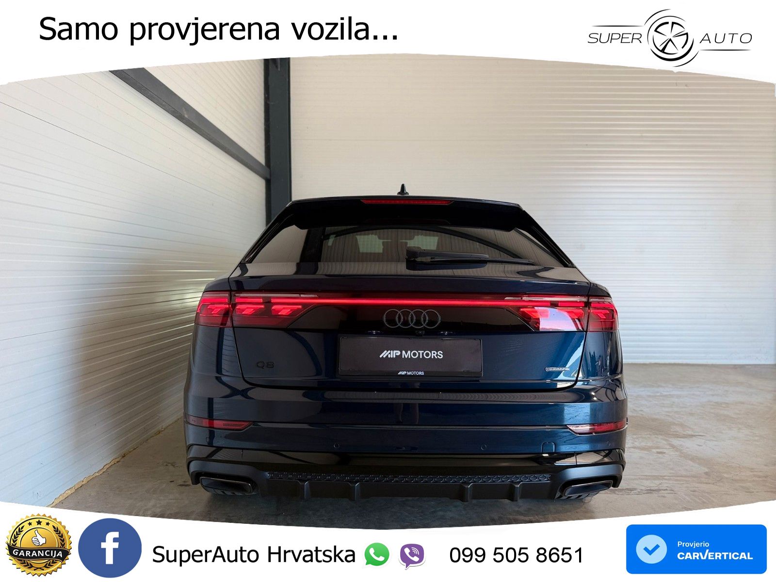 Audi Q8 60 TFSIe V6 (490 KS) quattro Tiptronic 489 KS LED+GR SJED+ACC