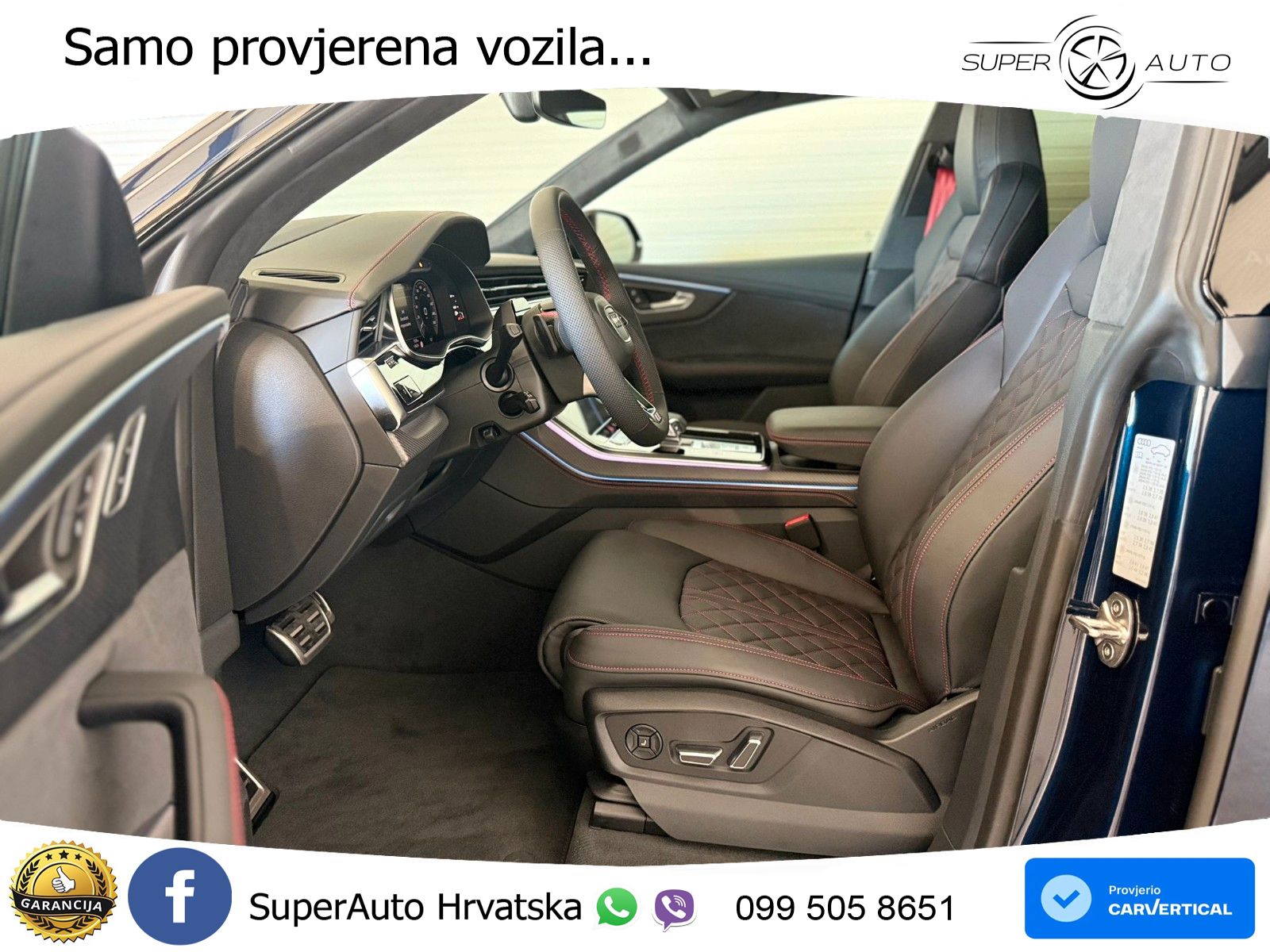 Audi Q8 60 TFSIe V6 (490 KS) quattro Tiptronic 489 KS LED+GR SJED+ACC