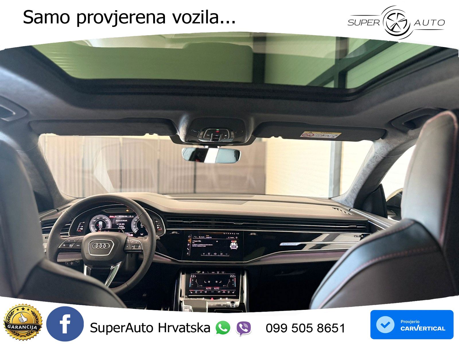 Audi Q8 60 TFSIe V6 (490 KS) quattro Tiptronic 489 KS LED+GR SJED+ACC