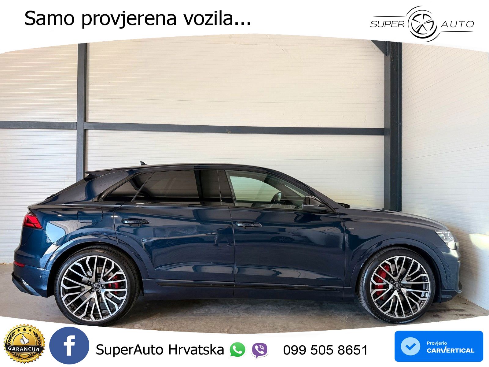 Audi Q8 60 TFSIe V6 (490 KS) quattro Tiptronic 489 KS LED+GR SJED+ACC