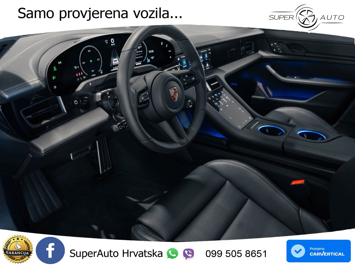 Porsche Taycan 4S 105 kWh (598 KS)