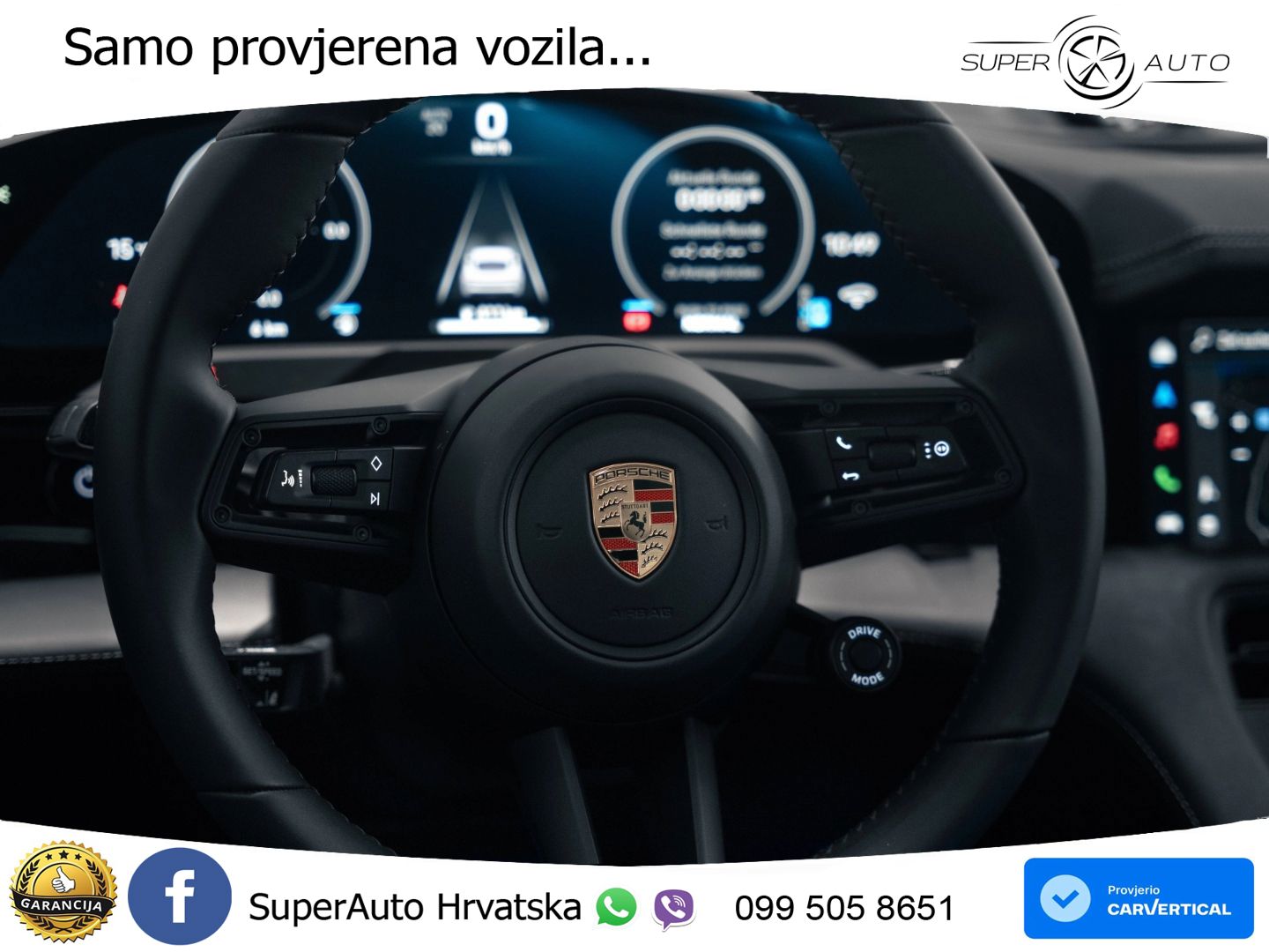 Porsche Taycan 4S 105 kWh (598 KS)
