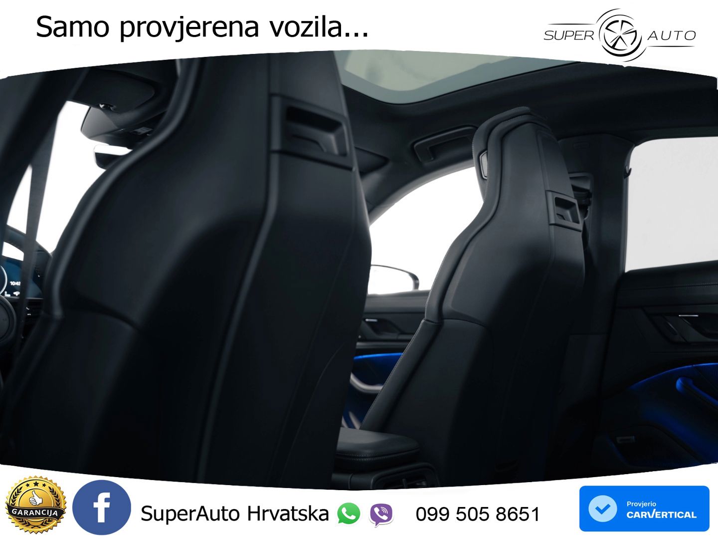 Porsche Taycan 4S 105 kWh (598 KS)