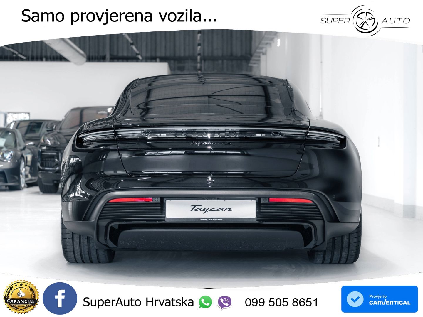 Porsche Taycan 4S 105 kWh (598 KS)
