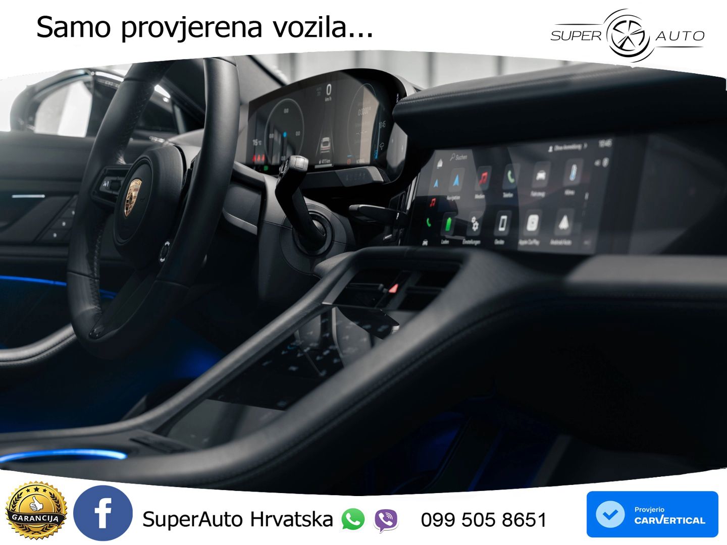 Porsche Taycan 4S 105 kWh (598 KS)