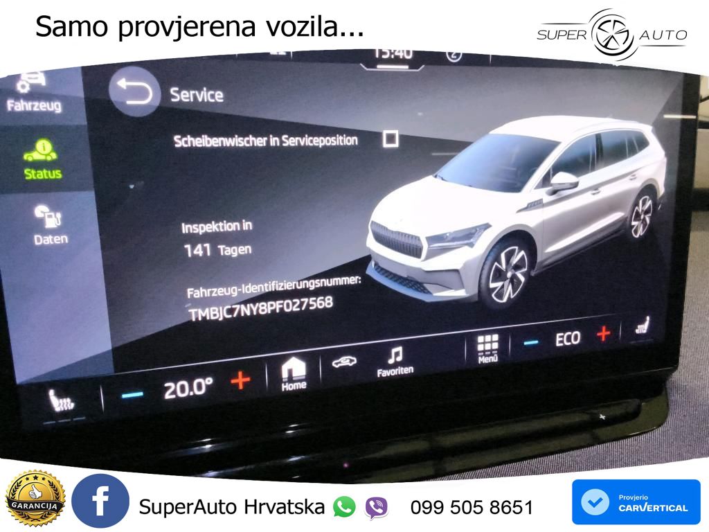 Škoda Enyaq iV 80 82 kWh (204 KS) LED+GR SJED+ACC
